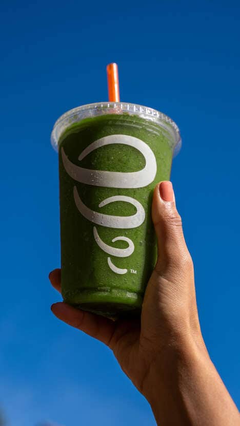 Veggie-Rich Matcha Smoothies