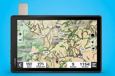 Off-Road Adventurer GPS Displays