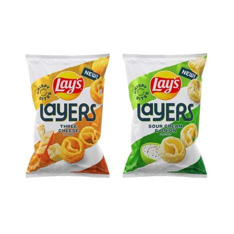 Multi-Layered Potato Snacks
