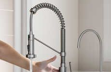 Touch-Free Kitchen Faucets