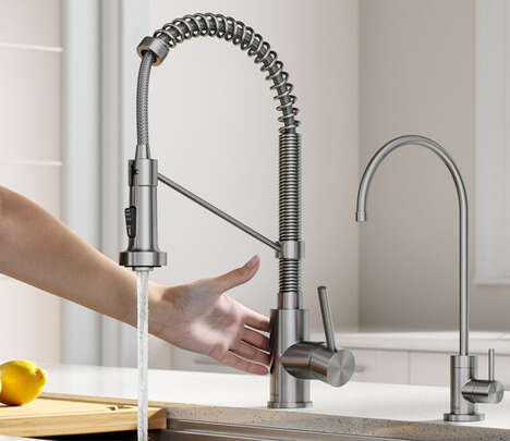 Touch-Free Kitchen Faucets