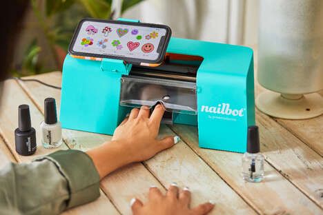 AI-Powered Nail Art Printers : nail art machine