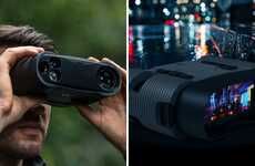 Digitally Enhanced Binoculars