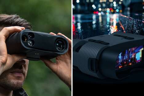 Digitally Enhanced Binoculars