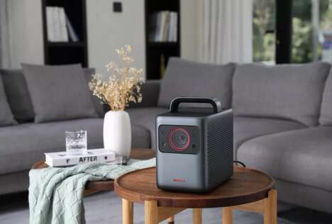 4K Laser-Powered Portable Projectors
