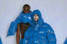 Boldly-Colored Unisex Puffers