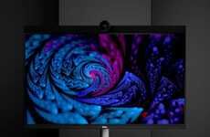 4K Webcam-Equipped Monitors