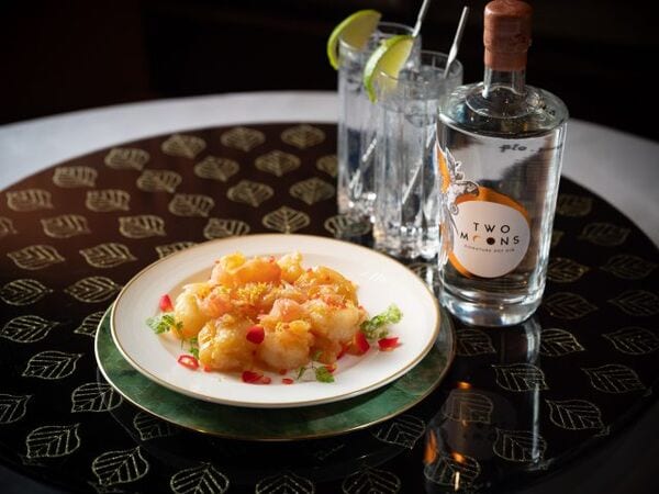 Gin-Infused Chinese Dishes