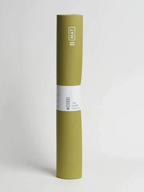 Moss-Colored Yoga Mats