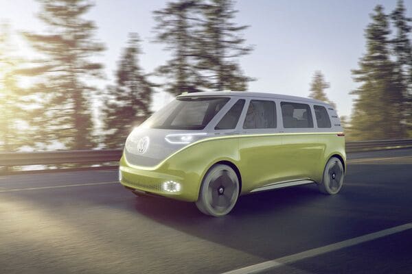 Fully Electric Retro Busses