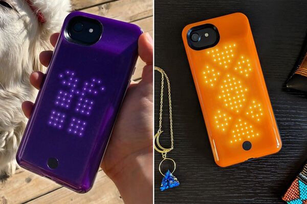 Power-Providing LED Smartphone Cases