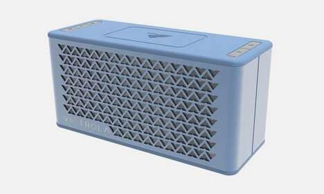 Retro-Style Portable Speakers