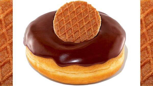 Dutch Cookie-Topped Donuts