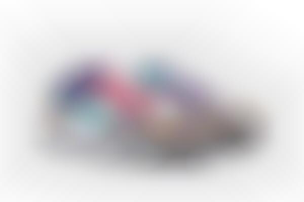 Multi-Patterned Low Cut Sneakers