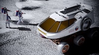 Vehicle-Inspired Lunar Rovers Image 3