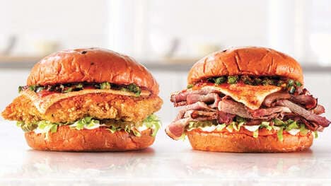 Extra-Spicy QSR Sandwiches