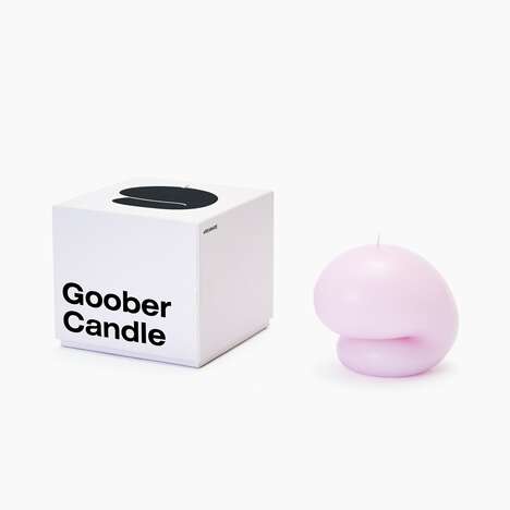 Uniquely Shaped Pastel Candles