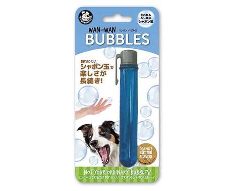 Pet-Friendly Flavored Bubbles