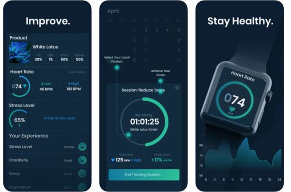 Wellness-Tracking Cannabis Apps
