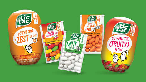 Uplifting Mint Packaging