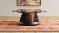 Communal Fireplace Coffee Tables Image 6