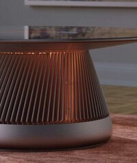Communal Fireplace Coffee Tables Image 7