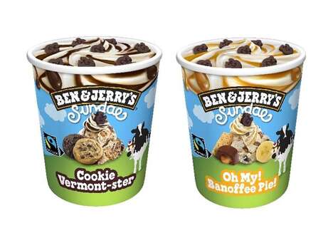Sundae-Inspired Ice Cream Pints