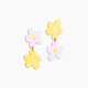 Bespoke Floral Dangling Earrings Image 3