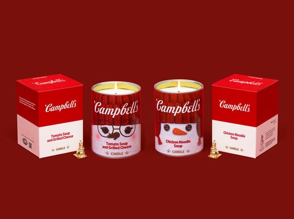 Soup-Scented Candles