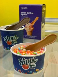 Edible Ice Cream Spoons Image 1
