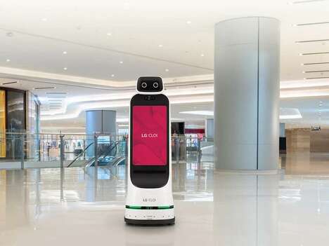 AI-Powered Retail Assistance Robots