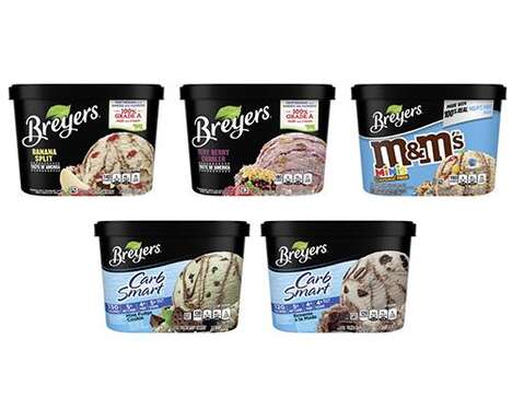 American Dessert-Inspired Ice Creams