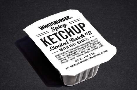Spicy Hot Sauce Ketchups