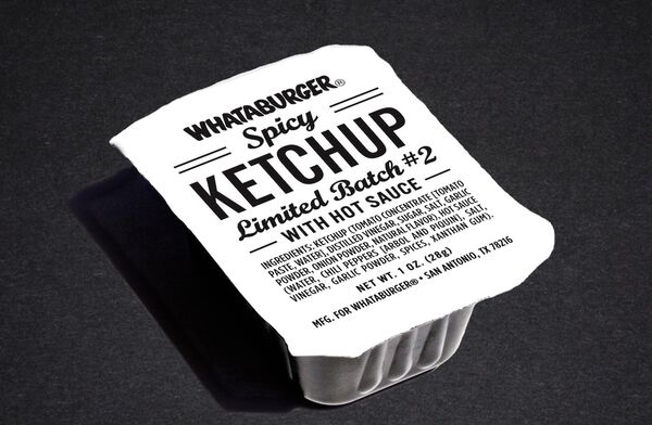 Spicy Hot Sauce Ketchups