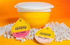 Flavor-Wrapped Popcorn Cups