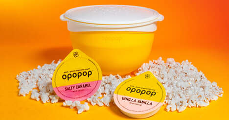 Flavor-Wrapped Popcorn Cups