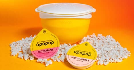 Flavor-Wrapped Popcorn Cups