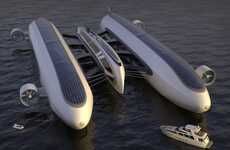 Helium-Filled Airship Yachts