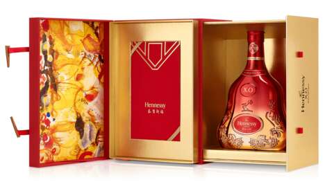 Tiger-Inspired Alcohol Packaging