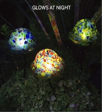 Luminescent Mushroom Plant Decor Image 3