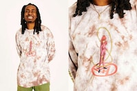 Rapper-Backed Anime Apparel Image 2
