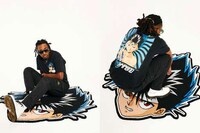 Rapper-Backed Anime Apparel Image 5