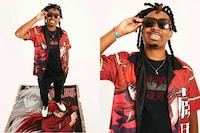 Rapper-Backed Anime Apparel Image 6