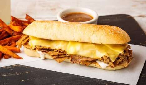 Plant-Based French Dip Sandwiches