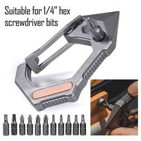 Metallic Multitool Carabiner Clips Image 2