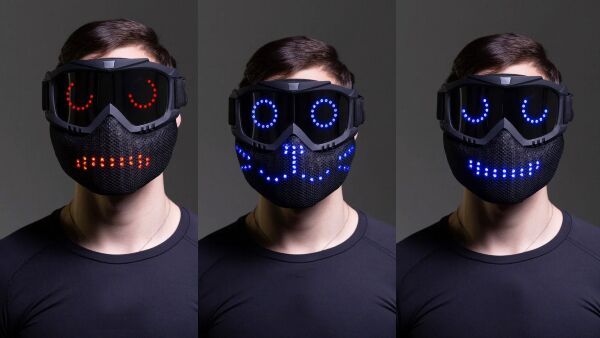 Emotional LED Masks : Qudi Mask