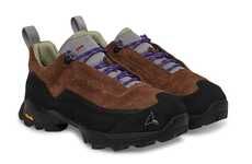 Hybridized Suede Hiking Boots