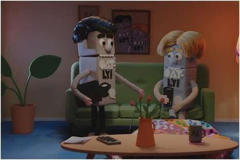 Puppet-Starring Oat Milk Campaigns