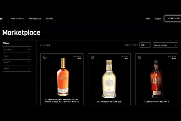 Luxury Liquor NFT Marketplaces
