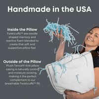 Noodle-Shaped Foam Pillows Image 3
